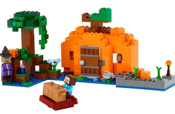 LEGO Minecraft 21248 Pumpafarm Pumpafarm Steve Häxhus