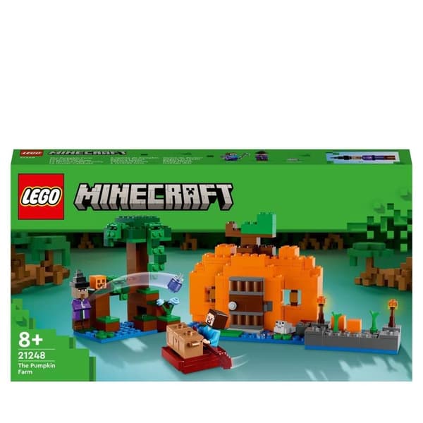 LEGO Minecraft 21248 Græskargård Græskargård Steve Heksehus