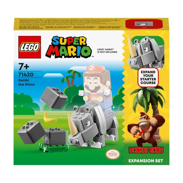 LEGO Super Mario 71420 Rambi Næsehorn Klodser