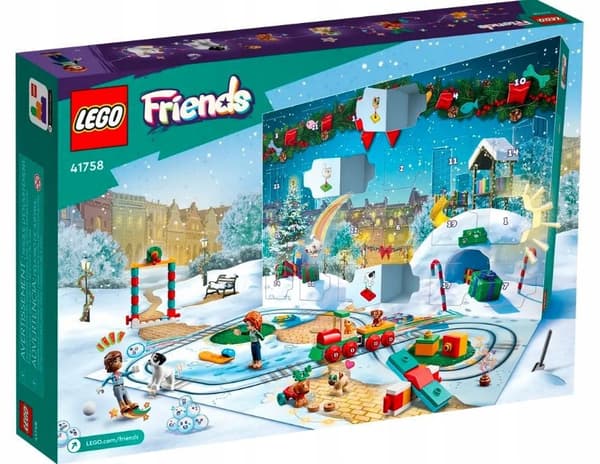 LEGO Friends Adventskalender 41758 klodser