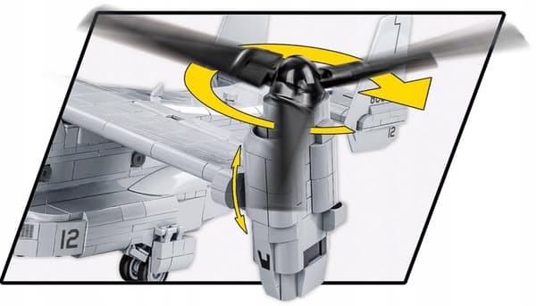 Lentokoneen lohkot Cobi 5836 Bell-Boeing V-22 Osprey 1090 Armed Force