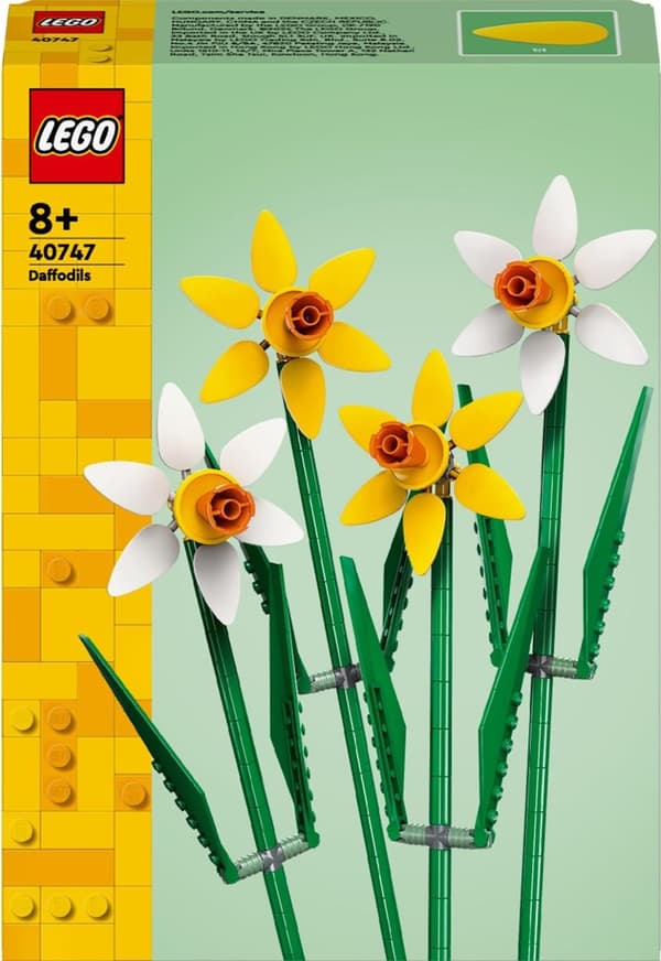 LEGO ICONS 40747 Påskeliljer Blomsterbuket