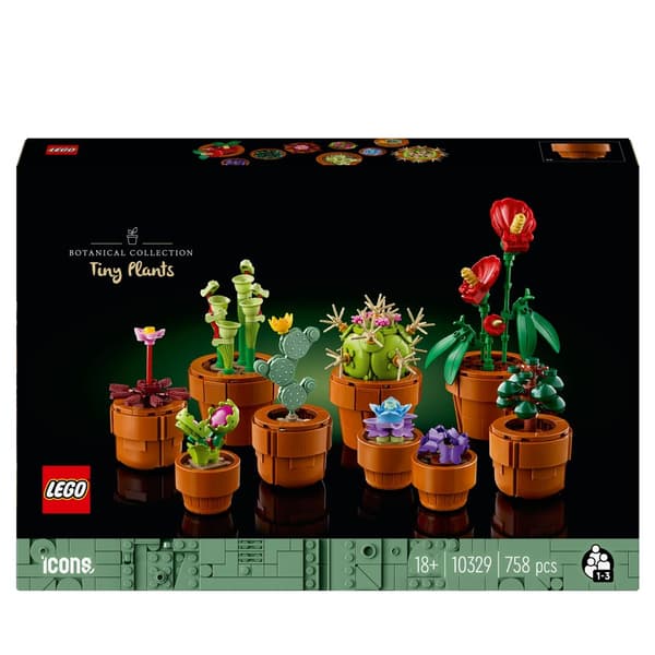 LEGO ICONS 10329 Små planter i potter Blomster Blomster