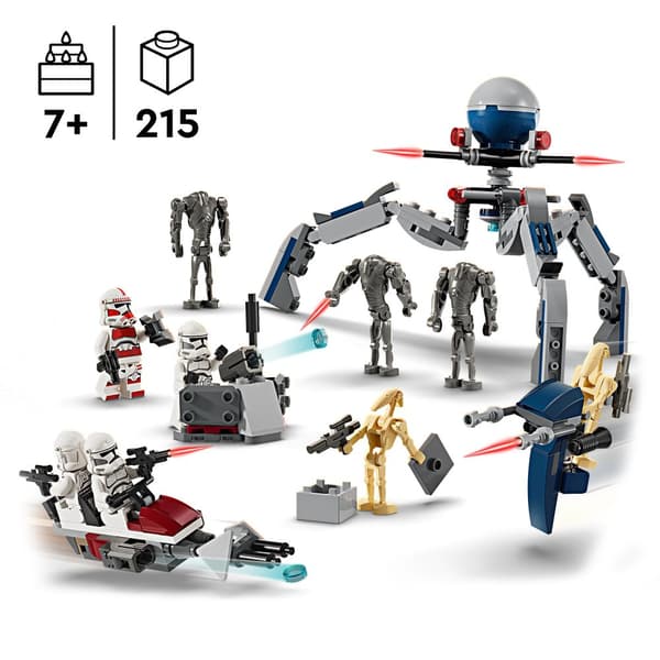 LEGO Star Wars 75372 Klonsoldat og Kampdroide Kamppakke