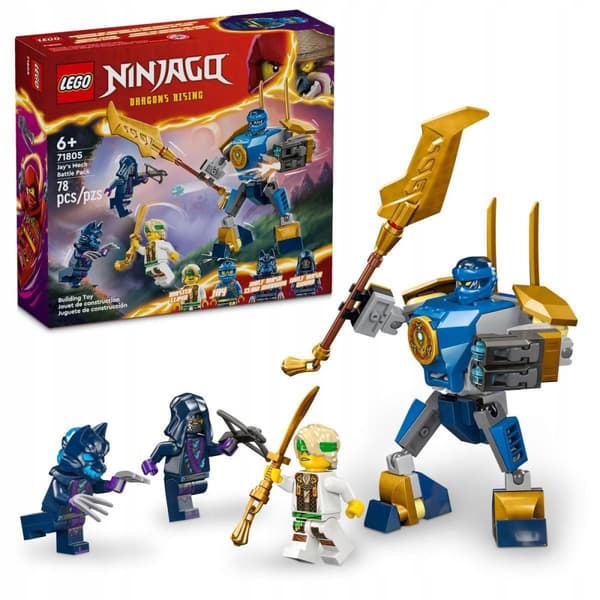 LEGO Ninjago Jayn robottitaistelupakkaus 71805 palikoita