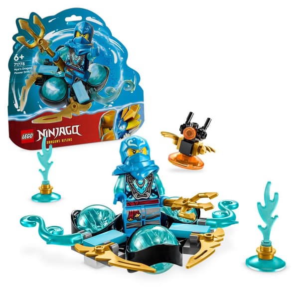 LEGO Ninjago Nyin Dragon Spinjitzu Attack 71778