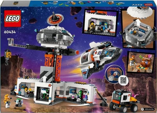 LEGO 60434 City Rumstation & Raketaffyringsrampe