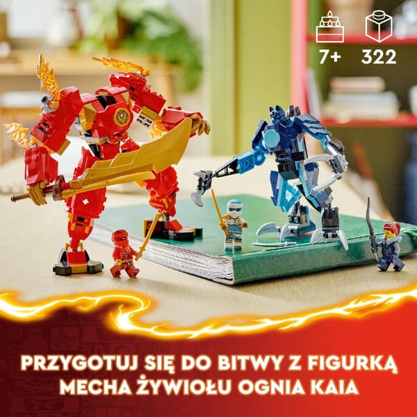 LEGO Ninjago Kain alkuainetulrobotti 71808