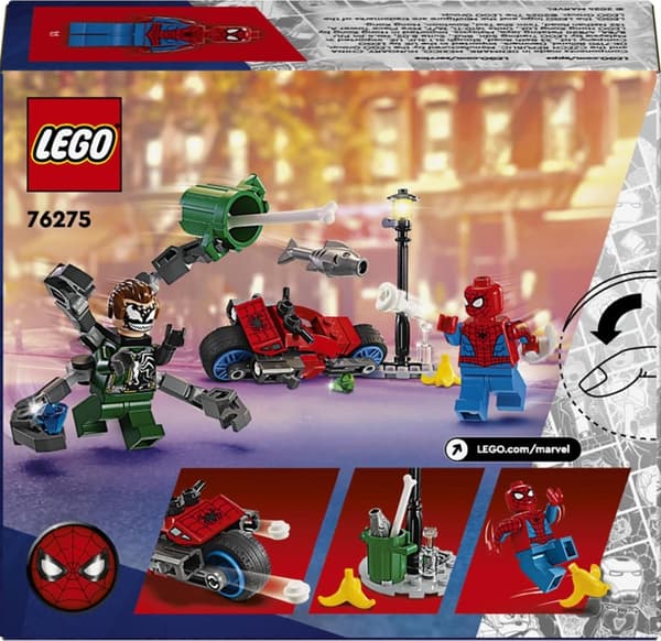 LEGO Super Heroes 76275 Spider-Man vs. Doc Ock Motorcykeljagt