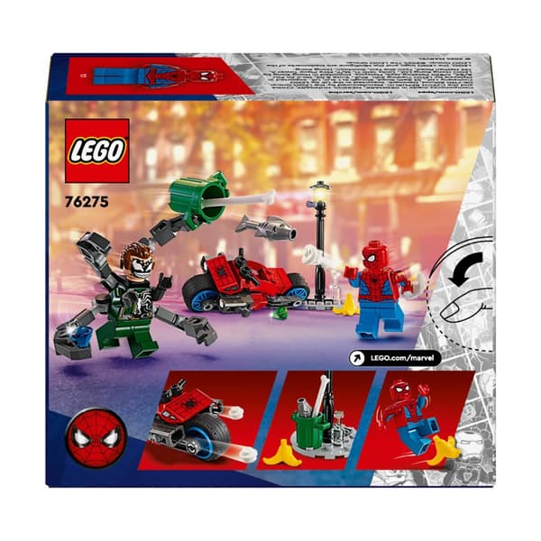 LEGO Super Heroes 76275 Spider-Man vs. Doc Ock Motorcykeljagt