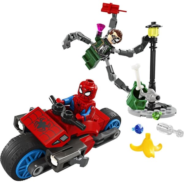 LEGO Super Heroes 76275 Spider-Man vs. Doc Ock Motorcykeljagt