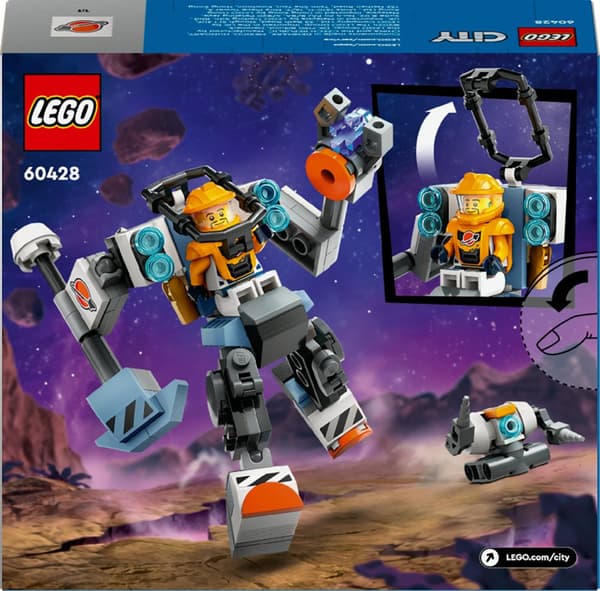 LEGO City 60428 Rymdmekanik RYMDROBOT