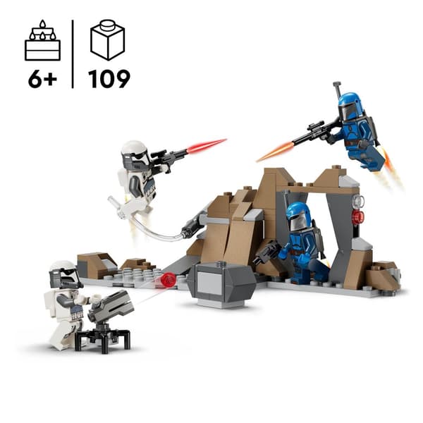 LEGO Star Wars 75373 MANDALORAN VÄYJITYSTAISTELUPAKETTI