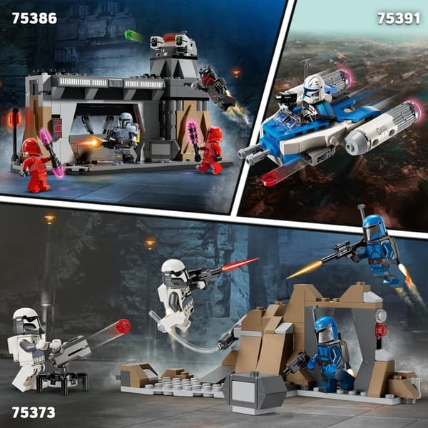 LEGO Star Wars 75373 MANDALORAN VÄYJITYSTAISTELUPAKETTI