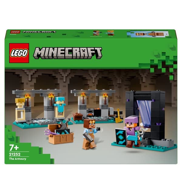 LEGO Minecraft 21252 Alex Armoursmiths Våbenkammer
