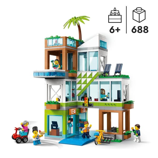 LEGO City 60365 Kerrostalo Mökkikaupunki