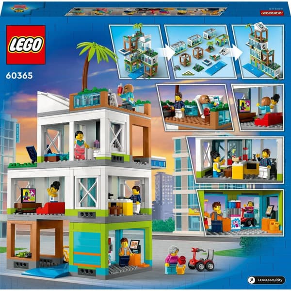 LEGO City 60365 Lejlighedsbygning Hus Hytte By