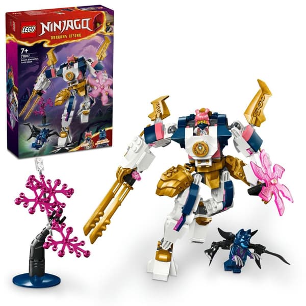 LEGO NINJAGO SORAS TEKNOLOGISK MEKANIKK 71807 SORA ULVEMASKE KLODSER