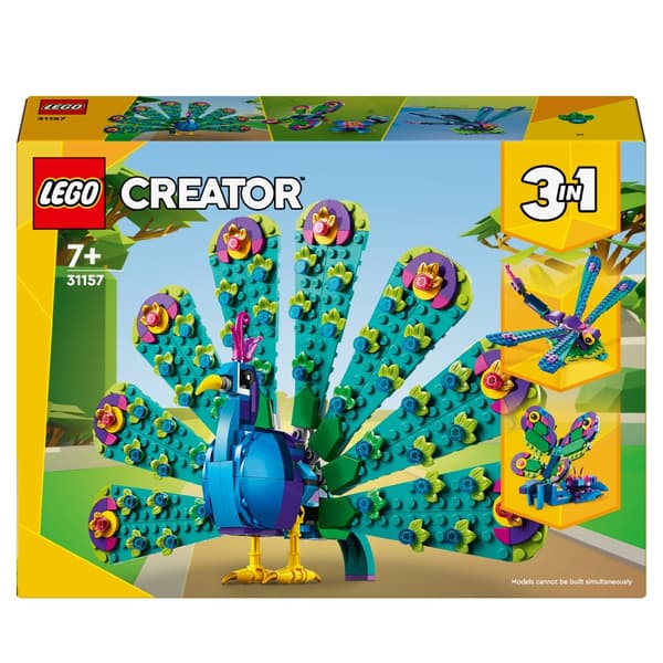 LEGO Creator 31157 Exotisk Påfågel 3-i-1