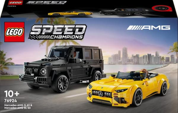 LEGO SPEED CHAMPIONS 76924 MERCEDES AMG G 63 OG MERCEDES AMG SL 63