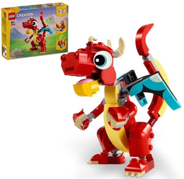 LEGO Creator 3-in-1 31145 Punainen lohikäärme