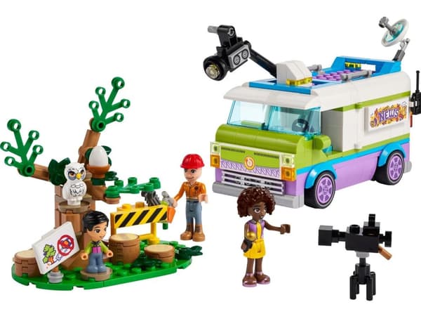 LEGO Friends 41749 Journalistbil Campingvogn