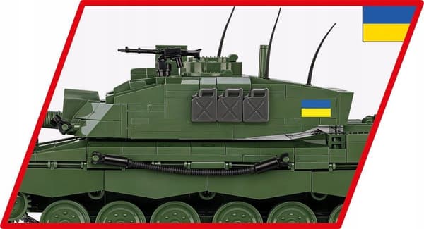 COBI 2627 Challenger 2 Tank moderne samtidstank 2i1 markeringer