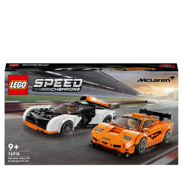 LEGO Speed Champions 76918 McLaren Solus GT og McLaren F1 LM