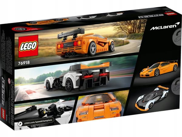 LEGO Speed Champions 76918 McLaren Solus GT og McLaren F1 LM