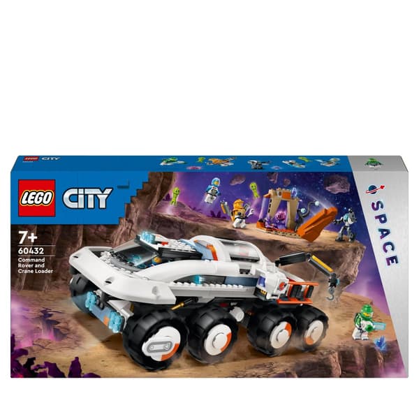LEGO City 60432 Rumrover Kommandokøretøj med lastkran