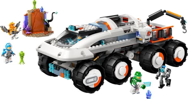 LEGO City 60432 Rumrover Kommandokøretøj med lastkran