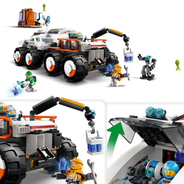 LEGO City 60432 Rumrover Kommandokøretøj med lastkran