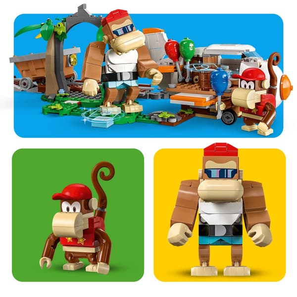 LEGO Super Mario 71425 Diddy Kongin Vankkurikyyti Laajennettava Setti