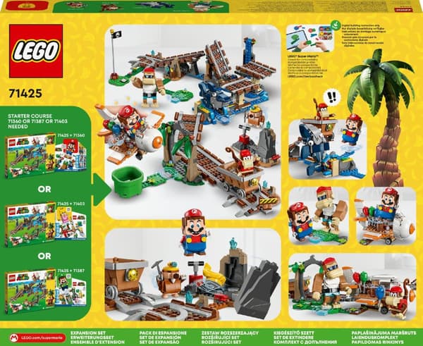 LEGO Super Mario 71425 Diddy Kongin Vankkurikyyti Laajennettava Setti