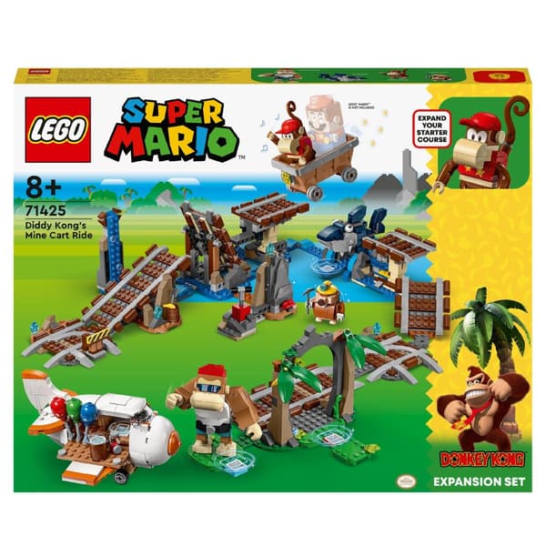 LEGO Super Mario 71425 Diddy Kongin Vankkurikyyti Laajennettava Setti