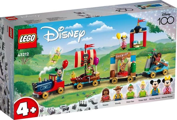 LEGO Disney 43212 Sjovt Tog Mickey Moana Woody Tog