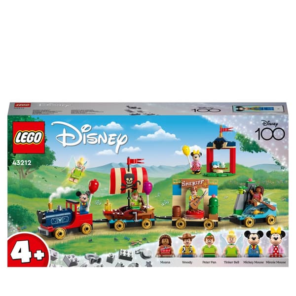 LEGO Disney 43212 Sjovt Tog Mickey Moana Woody Tog