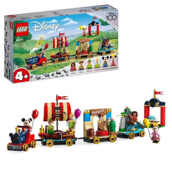 LEGO Disney 43212 Sjovt Tog Mickey Moana Woody Tog