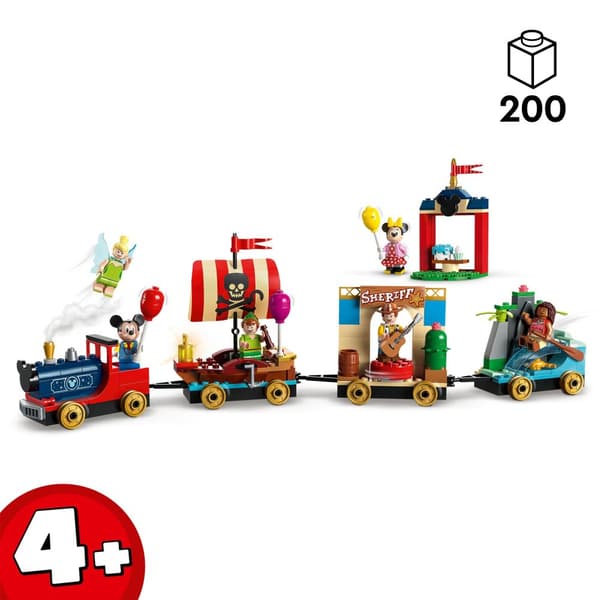 LEGO Disney 43212 Sjovt Tog Mickey Moana Woody Tog