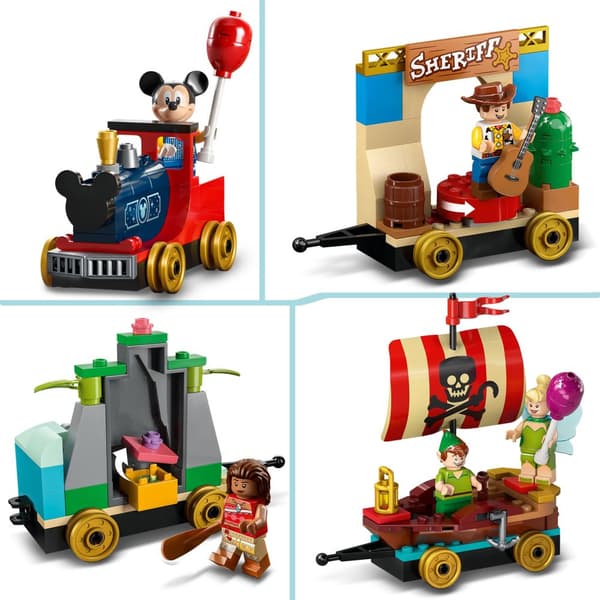LEGO Disney 43212 Sjovt Tog Mickey Moana Woody Tog