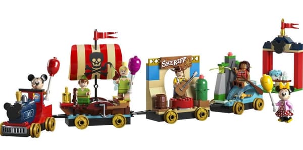 LEGO Disney 43212 Sjovt Tog Mickey Moana Woody Tog