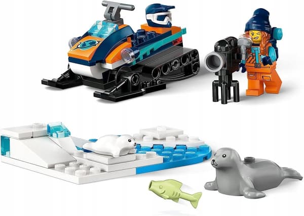 LEGO City 60376 Arktinen Moottorikelkka