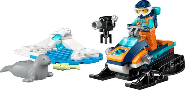 LEGO City 60376 Arktinen Moottorikelkka