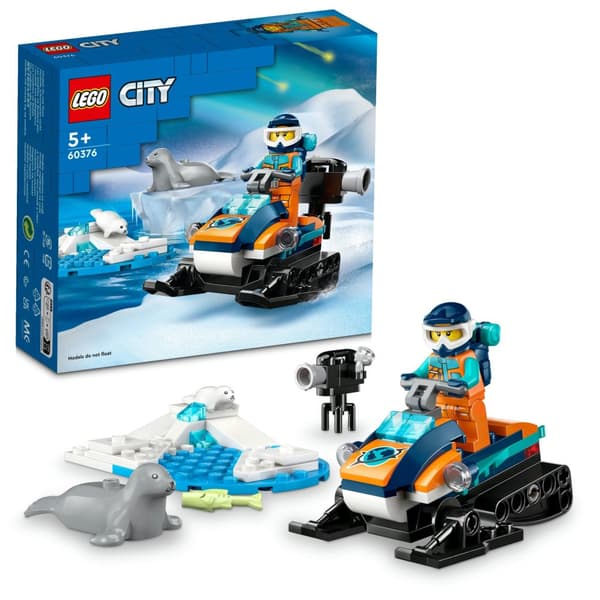 LEGO City 60376 Arktinen Moottorikelkka