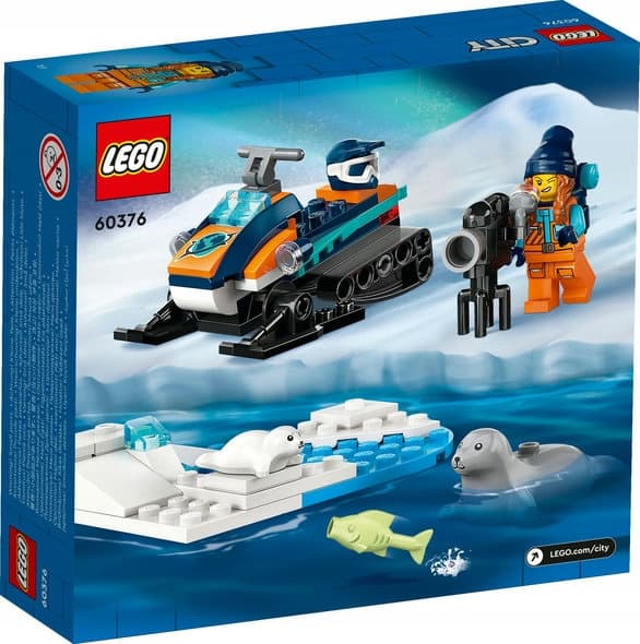 LEGO City 60376 Arktinen Moottorikelkka