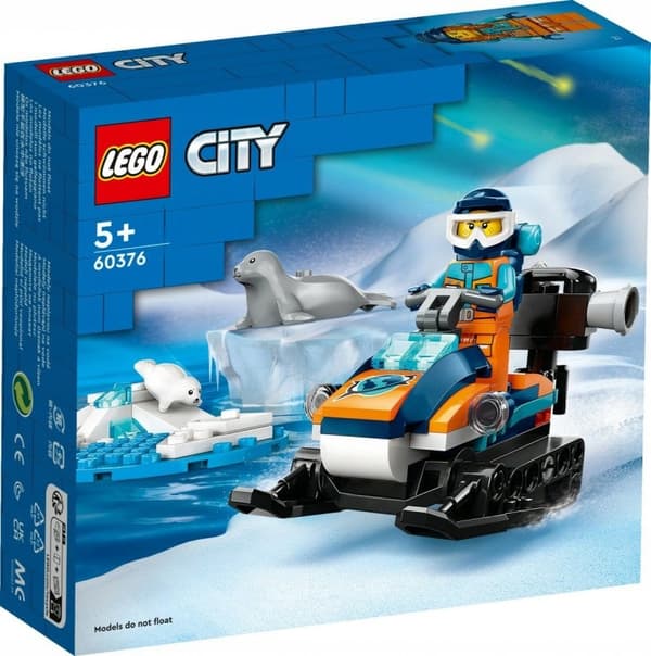 LEGO City 60376 Arktinen Moottorikelkka