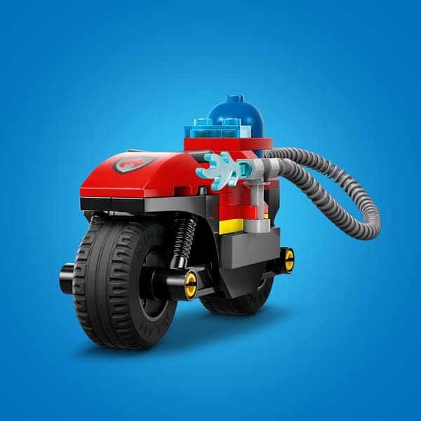 LEGO City 60410 City 60410 Räddningsmotorcykel Brandbil