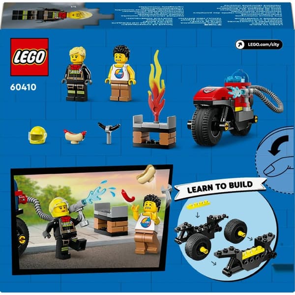 LEGO City 60410 City 60410 Räddningsmotorcykel Brandbil