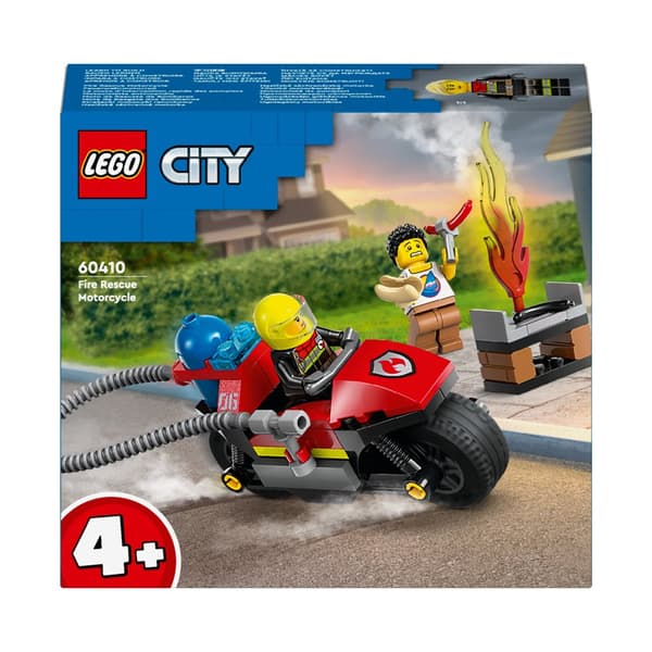 LEGO City 60410 City 60410 Räddningsmotorcykel Brandbil