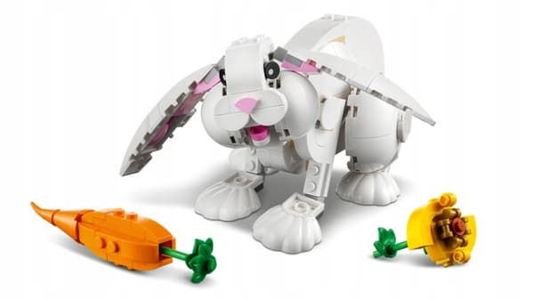 LEGO Creator 3 i 1 31133 LEGO CREATOR KLODSER HVID KANIN PAPEGØJE SÆL